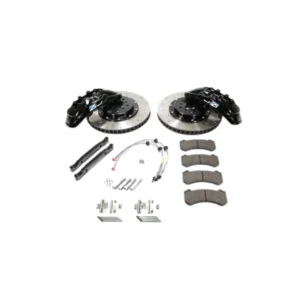 Alcon 2009+ Nissan GT-R R35 412x36mm Rotor 6 Piston Caliper RC6 Front Axle Kit - Sky Blue