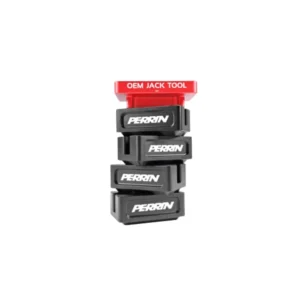 PERRIN 93-26 Subaru WRX/STI/Impreza/OBXT/LGT & 13-26 BRZ/GR86/Crosstrek Jack Pad Set (5pc) - Black