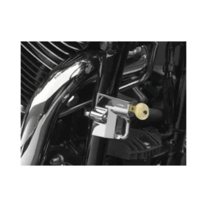 Kuryakyn Universal Helmet Lock - Chrome & Black Mount Options