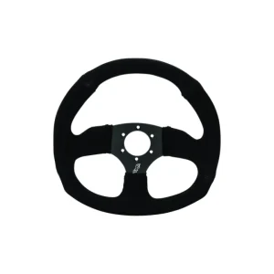 DragonFire Racing Steering Wheels - D-shaped- Suede- Iron Series- 0in offset