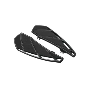 Kuryakyn Phantom Ultra-Comfort Passenger Boards For Harley-Davidson Black