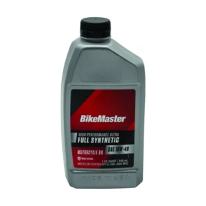 BikeMaster 10W40 Full Synthetic Oil - Quart