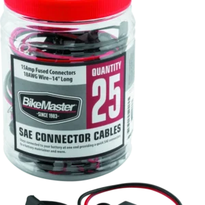 BikeMaster SAE Wire wFuse - 25 Piece Tub