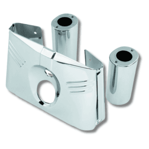 Bikers Choice 86-08 FLST Chrome 5 Piece Tin Fork Cover Kit