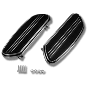 Bikers Choice 86-20 Touring 86-17 FLST 12-16 FLD Chrome Floorboard Kit Replaces H-D 50631-04 Pr