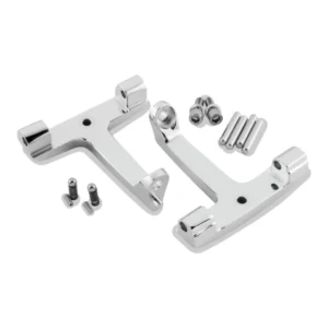 Bikers Choice 93-Up FLH FLT Chrome Passenger Floorboard Bracket Replaces H-D 53070-00A