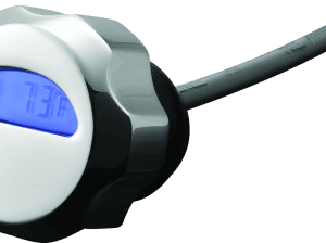 Bikers Choice 99-03 FLHT FLHR FLTR Oil Filler Cap With LED Temperature Gauge