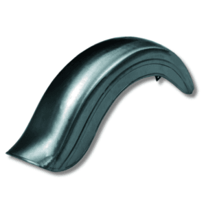 Bikers Choice Raw Fatbob Rear Fender Left Chain Cut Big Twin Custom