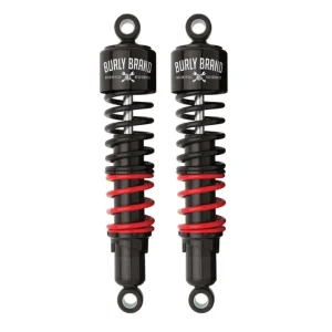 Burly Brand 21-22 Rebel 1100 Stiletto Shocks 13.0in - Black
