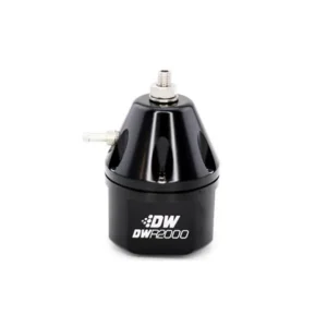 DeatschWerks DWR2000 Adjustable Fuel Pressure Regulator - Black