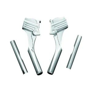 Kuryakyn Deluxe Neck Cover Kit 95-05 Touring Models Chrome