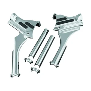 Kuryakyn Deluxe Neck Covers 95-07 Touring Models Chrome
