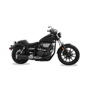 Mustang 14-21 Yamaha Bolt Tripper Fastback 1PC Seat - Black