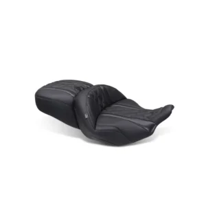 Mustang 23-25 Harley CVO Road Glide (ST) Super Touring Standard Reach One-Piece, 2 UP Black