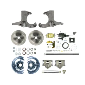 Right Stuff Detailing RSDTHB6325 Front Disc Brake Conversion Kit – 1963-66 GM Fullsize Truck & SUV, 11 Rotors, 1-Piston Caliper, Stock Spindles