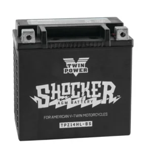 Twin Power YTX-14L Shocker Battery Replaces H-D 65958-04 220 CCA