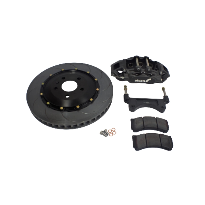 Alcon C8 Corvette OEM Front Brake Kit 380x36mm Anodized 1 Alcon C8 Corvette OEM Front Brake Kit 380x36mm Anodized