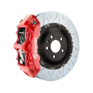 Brembo 08-13 BMW M3/11-12 1M Front GT BBK 6 Piston Cast 380x34 2pc Rotor Slotted Type3-Red