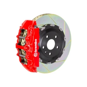 Brembo 23+ Z (RZ34) Front GT BBK 6 Piston Cast 380x34 2pc Rotor Slotted Type-1-Red