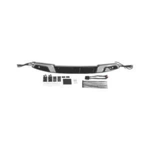 Kuryakyn Tracer Windshield Trim for 2014-Up FLH Models - Black & Chrome