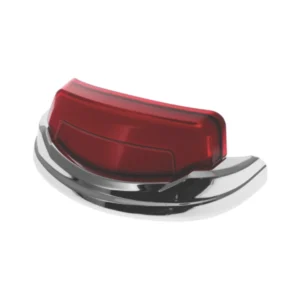 Kuryakyn Tracer Rear Fender Tip Light Chrome Red Lens
