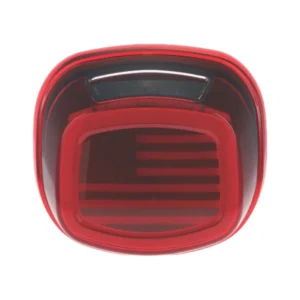 Kuryakyn Freedom Taillight Red Lens With License Light