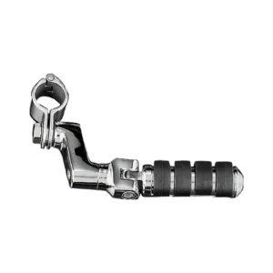Kuryakyn Small ISO Offset Highway Pegs With 1-1/4inch Clamp Chrome (Pair)